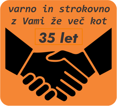 logo varno in strokovno